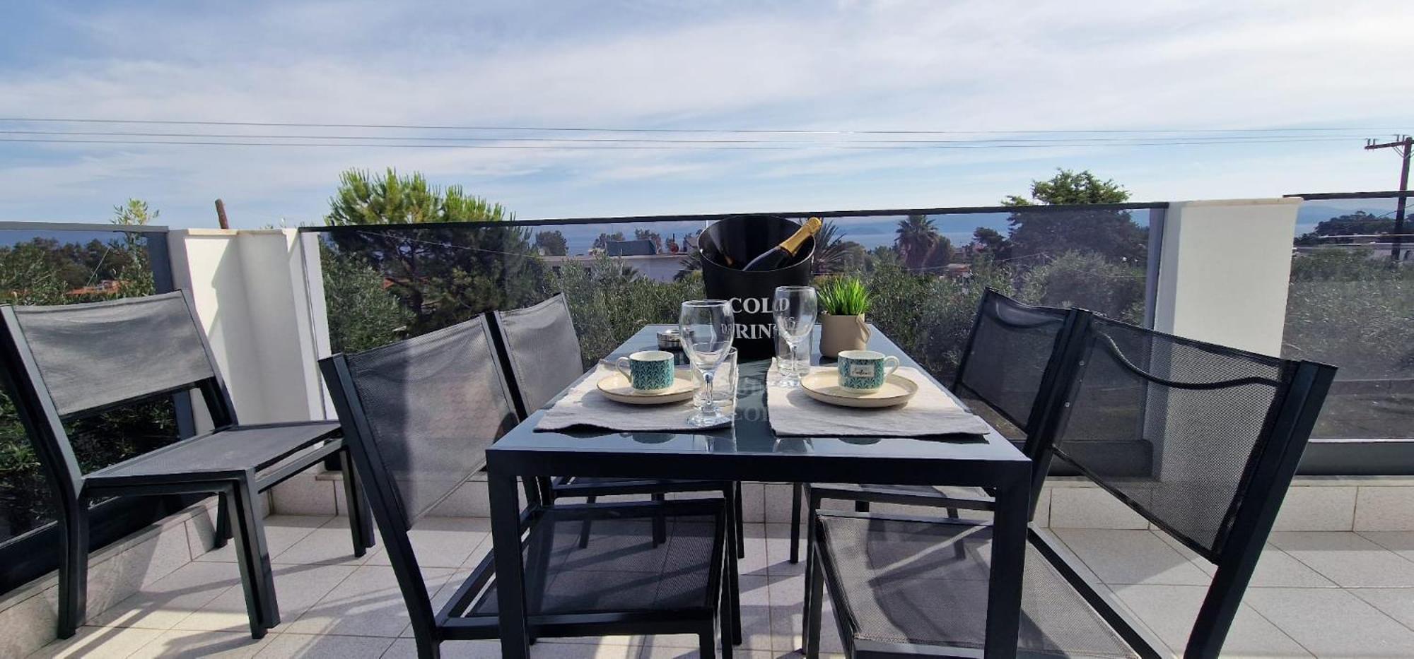 Eden Sea View Harmony Apartment Pefkochori Ngoại thất bức ảnh
